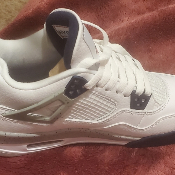 New navy blue Jordan 4s - Picture 3 of 5